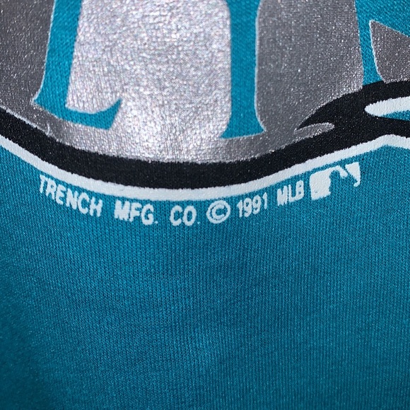 Vtg NWT 1991 Florida Marlins T-Shirt - Picture 3 of 6